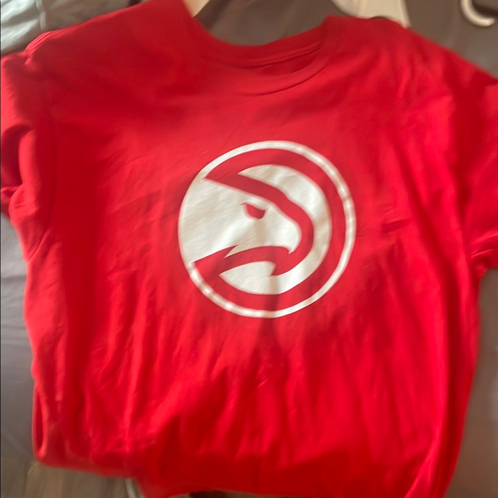 Nike ACG Red and White Short Sleeve Tee